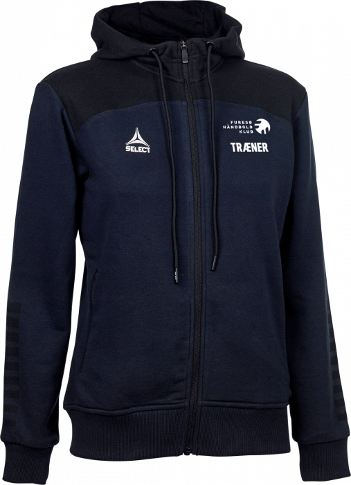 Select - Furesø Håndbold Full-Zip Hoodie Womnen - Blu navy & nero